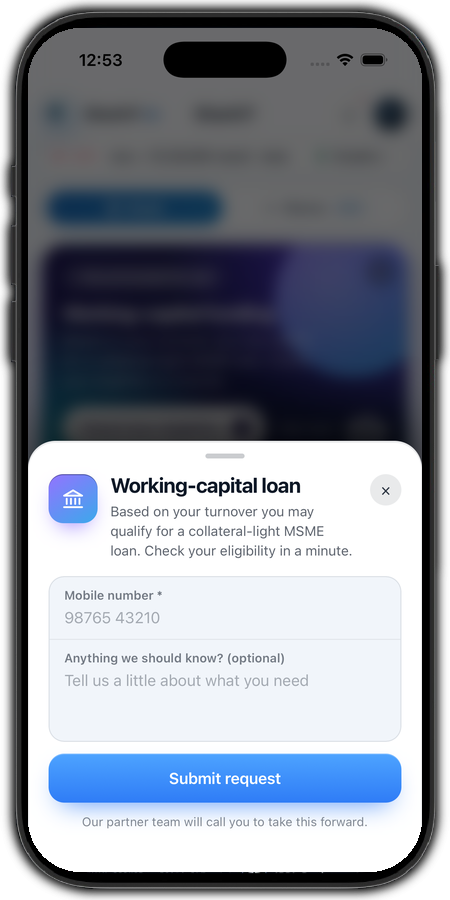 SharkIT app — business services